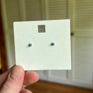 FREE* Tiny Blue Stud Earrings